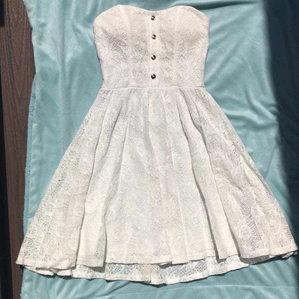 White Lace Dress